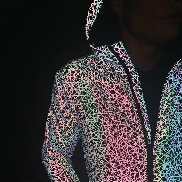 CAPELLE MIAMI Switch Reflective Rain Jacket - Sz XL - Picture 3 of 11